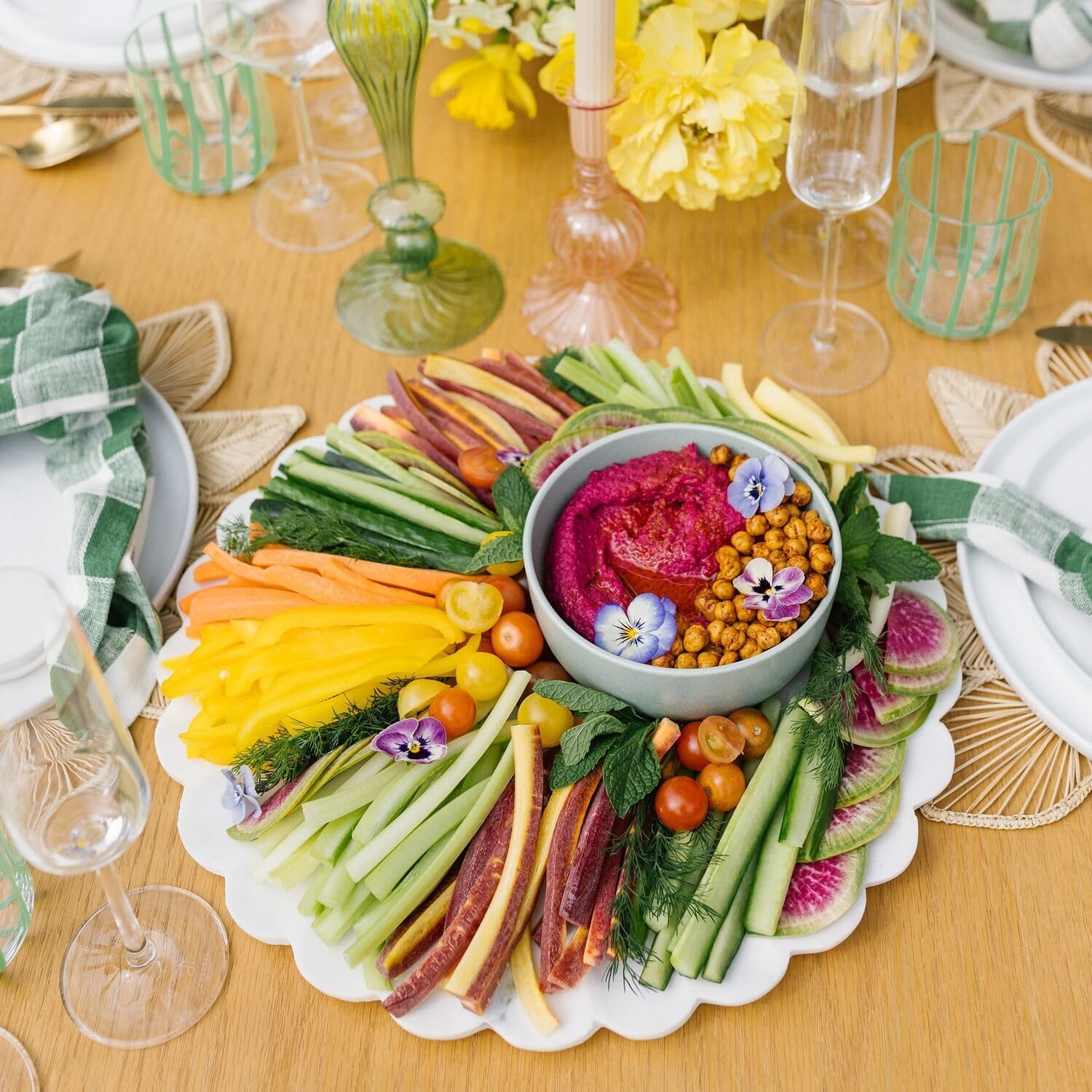 image:imageSur La Table Round White Marble Platter