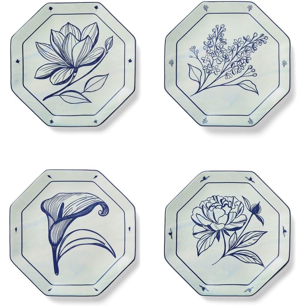 image:imageSur La Table Mariana Velsquez x Salad Plates Set of 4 White