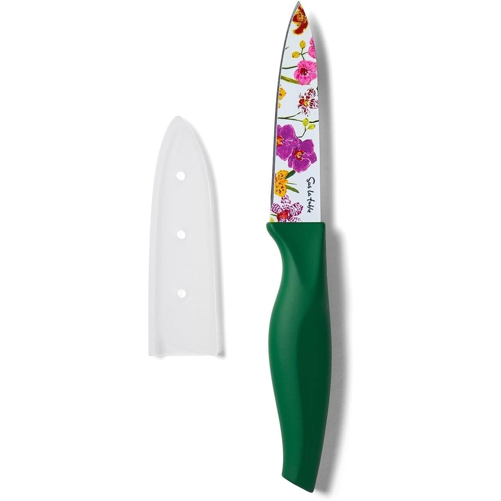 image:imageSur La Table Wild Orchid Paring Knife Green