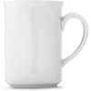 Sur La Table Bistro Mugs, Set of 4, White, Set of 4 Classic White Porcelain Mugs for Everyday Coffee and Tea Service, Set of 4