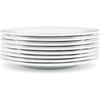 Sur La Table Bistro Round Dinner Plates, White