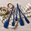 Sur La Table Flex-Core Silicone Spatula, Butter(Navy)
