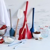 Sur La Table Flex-Core Silicone Spatula, Butter(Navy)