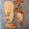 Sur La Table Forged Soft Cheese Knife, Black