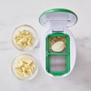 Sur La Table Garlic Chop & Slice Tool, Green