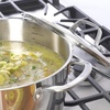 Sur La Table Kitchen Essentials Chef’s Deck 8-Inch Stainless Steel Frying Pan – Induction Ready Skillet with Tri-Ply Base, Polished Finish & Hollow Stay-Cool Handle(Stainless Steel)
