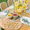 Sur La Table Round White Marble Platter