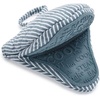 Sur La Table Silicone Striped Mini Pinch Mitt, Blue(Blue)