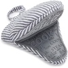 Sur La Table Silicone Striped Mini Pinch Mitt, Blue(Gray)
