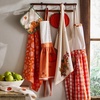 Sur la table Assorted Pumpkin Towels, Set of 2, Orange
