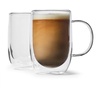 Sur La Table Double-Wall Latte Glasses, Set Of 2, Clear