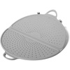 Sur La Table Folding Silicone Splatter Guards, Gray