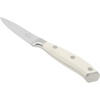 Sur La Table Kitchen Essential Tasting Kitchen German Steel Paring Knife, 3.5-Inch Stainless Steel Blade – Professional Kitchen Knife with White Handle and Forged Full Tang