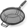 Sur La Table Nonstick 3-in-1 Mesh Pan with Removable Handle, Black