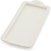 Sur La Table Pearl Stoneware Rectangular Tray, White