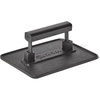 Sur La Table XL Cast Iron Griddle Press, Black