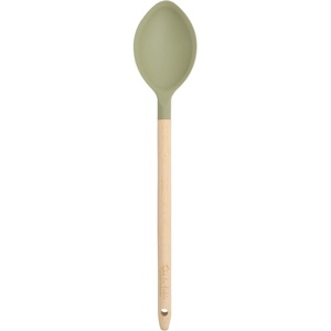 Sur La Table Kitchen Essential Mealcraft Silicone Spatula – Juniper Green(Juniper Green (Silicone/Beechwood))