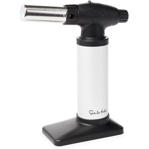 Sur La Table Kitchen Torch, Refillable Butane Kitchen Torch for Crème Brûlée, Browning and Culinary Finishing