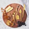 Sur La Table Black Walnut Round Cheese Board, Brown