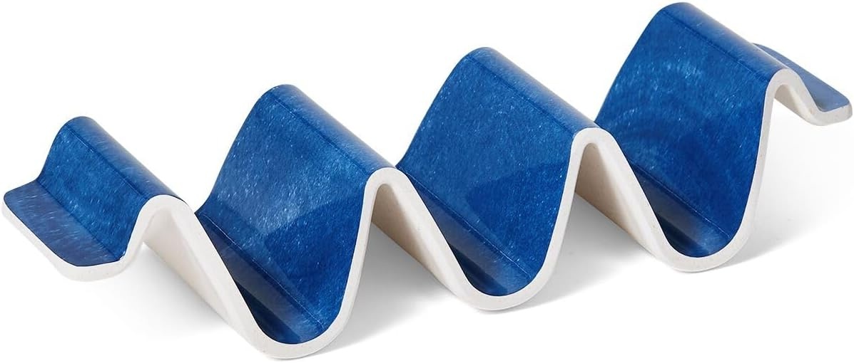 image:imageSur La Table Melamine Taco Holder Blue