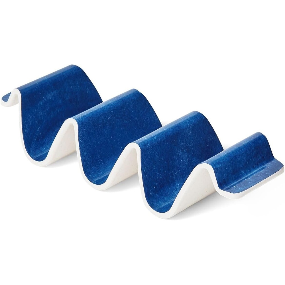 image:imageSur La Table Melamine Taco Holder Blue
