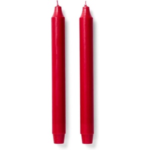Mariana Velásquez x Sur La Table Exclusive Taper Candles, Set of 2, Crimson