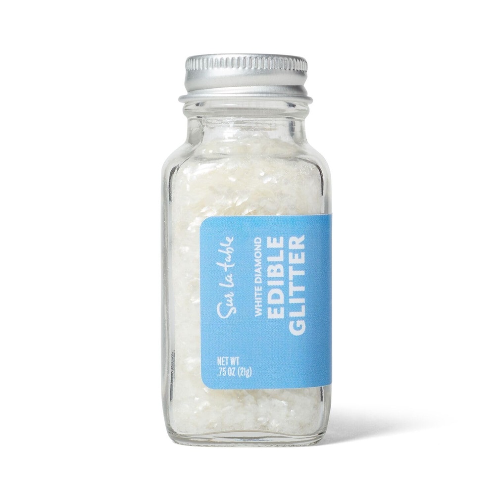 image:imageSur La Table Edible Glitter Metallic GoldWhite Diamond