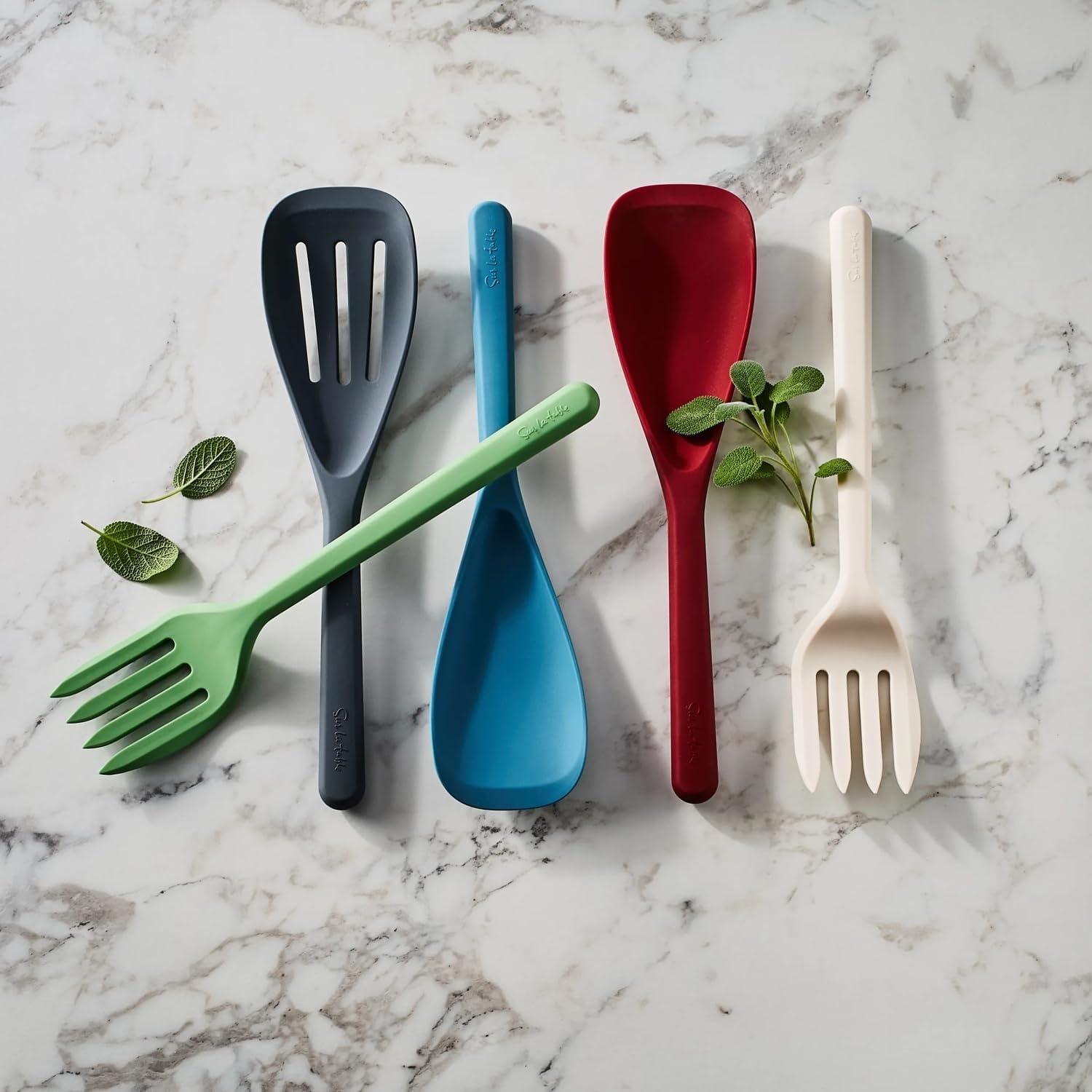 image:imageSur La Table Ultimate Slotted Spoon Gray
