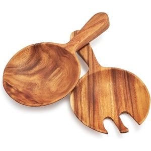 Sur La Table Acacia Servers, Set of 2, Tan