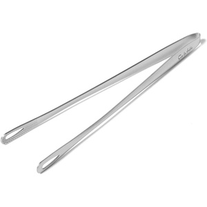 Sur La Table Stainless Steel Open-Tip Plating Tongs