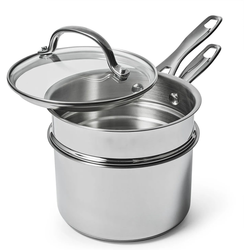 image:imageSur La Table Signature Stainless Steel Double Boiler 2 qt