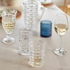 Sur La Table Basketweave Pitcher, Clear