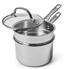 Sur La Table Signature Stainless Steel Double Boiler, 2 qt.