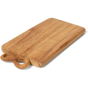 Sur La Table Orchid Acacia Wood Twist Board, Brown | 1 serving board