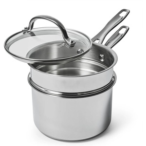 Sur La Table Signature Stainless Steel Double Boiler, 2 qt.