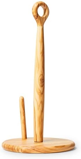 image:imageSur La Table Olivewood Paper Towel Holder Brown
