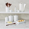 Sur La Table Porcelain Honey Pot, White