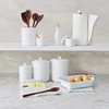 Sur La Table Porcelain Honey Pot, White