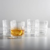 Sur La Table Tate Double Old Fashioned Glasses, Clear