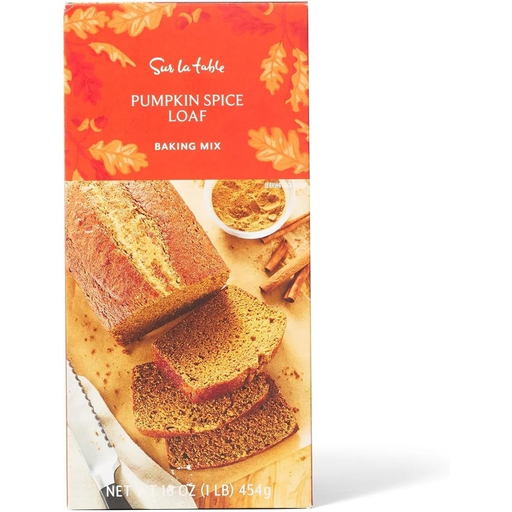 image:imageSur la table Pumpkin Loaf Bread Mix White