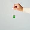 Sur La Table Gummy Bear Glass Ornaments, Set of 5, Multi