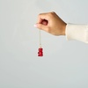 Sur La Table Gummy Bear Glass Ornaments, Set of 5, Multi