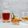 Sur La Table Decanter & Double Old-Fashioned Glasses Set, Clear