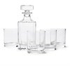 Sur La Table Decanter & Double Old-Fashioned Glasses Set, Clear