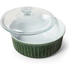 Sur La Table Round Baker with Lid, 2 qt, Green