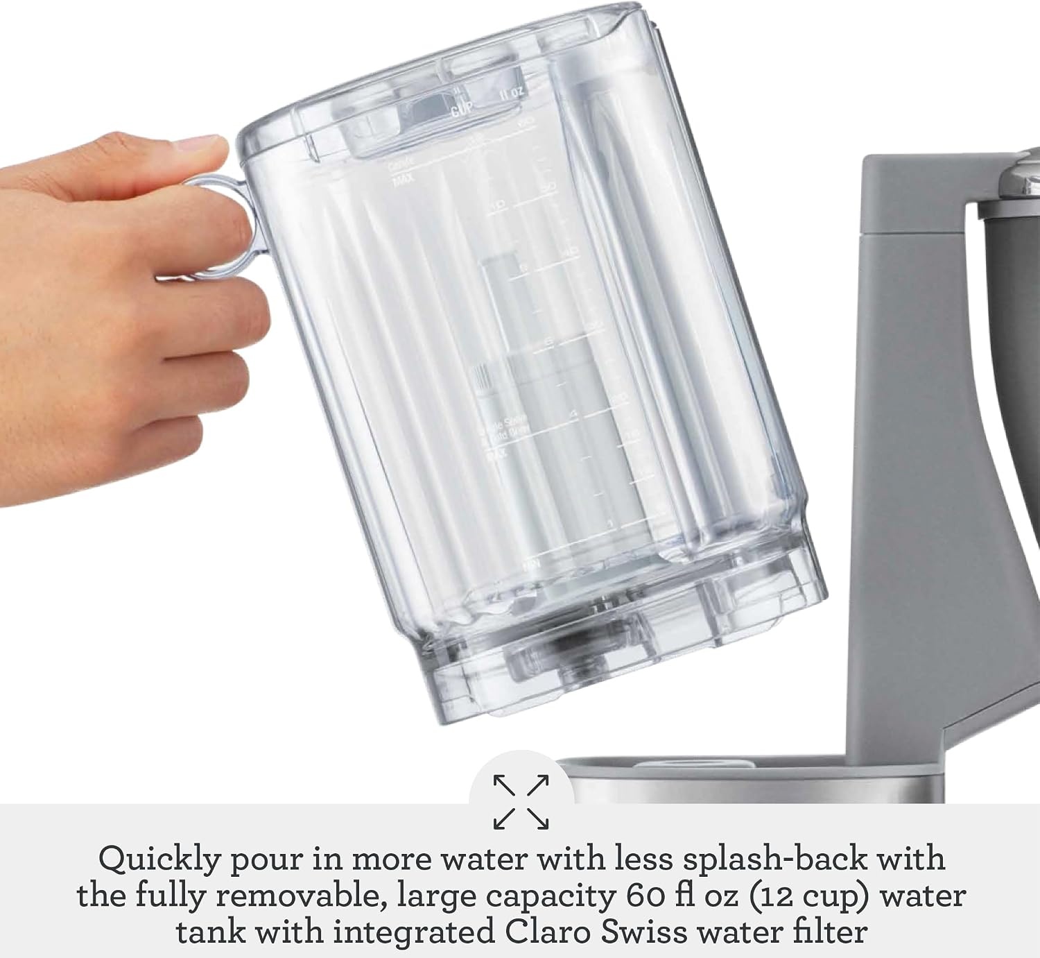 image:imageBreville BDC465DBL Luxe Brewer Thermal Carafe Damson BlueBrushed Stainless Steel