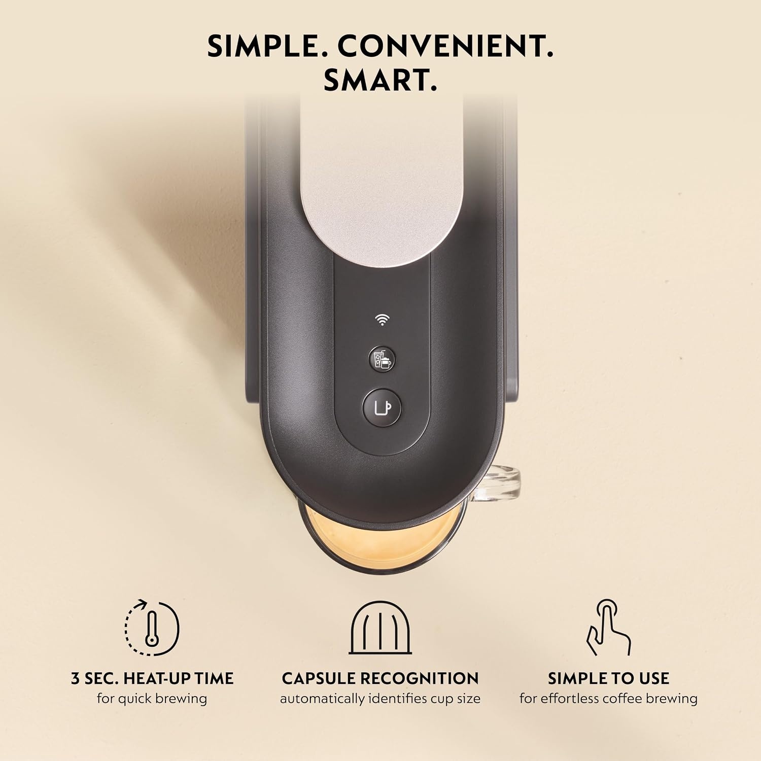 image:imageNespresso Vertuo Up Coffee amp Espresso Maker by DeLonghi WhiteGraphite