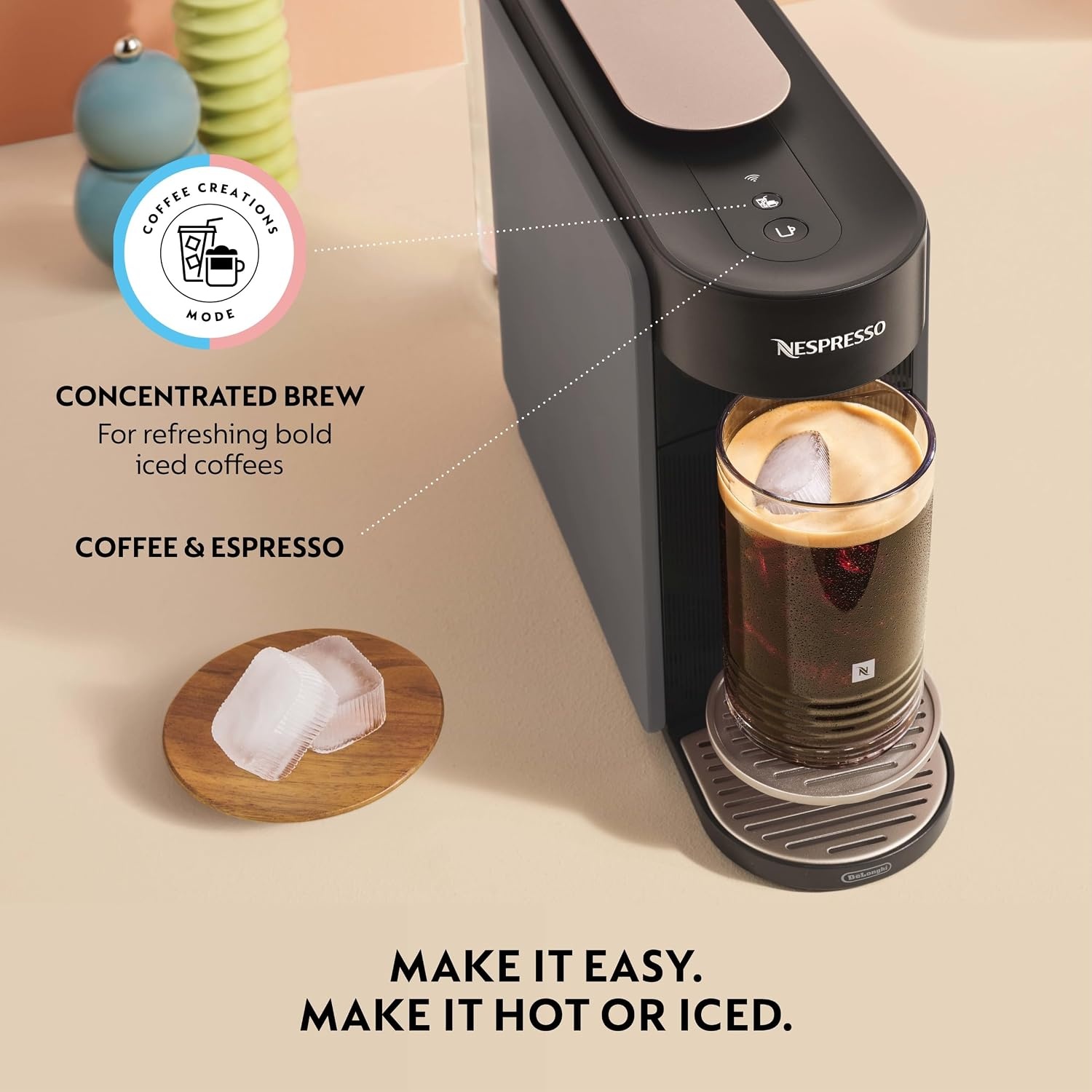 image:imageNespresso Vertuo Up Coffee amp Espresso Maker by DeLonghi WhiteGraphite