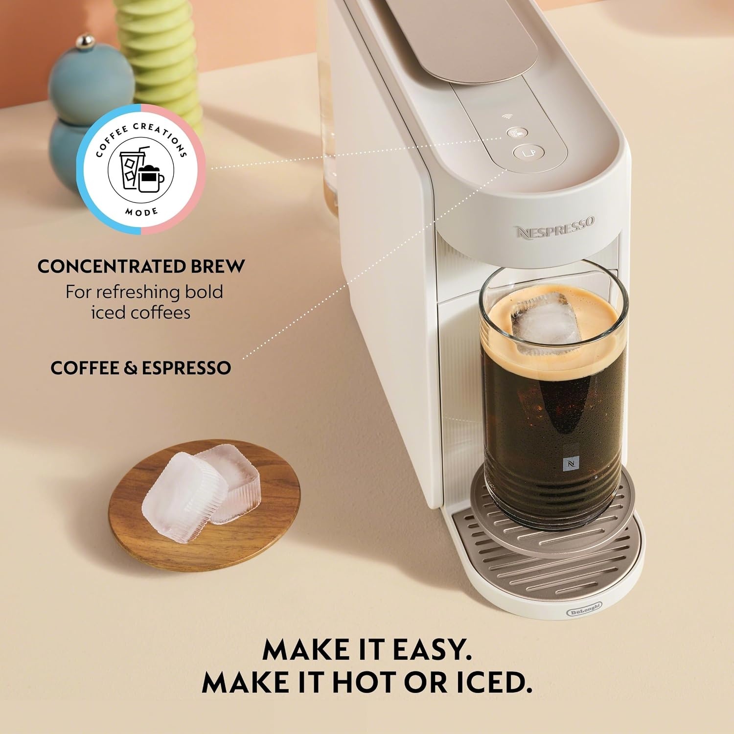 image:imageNespresso Vertuo Up Coffee amp Espresso Maker by DeLonghi WhiteWhite