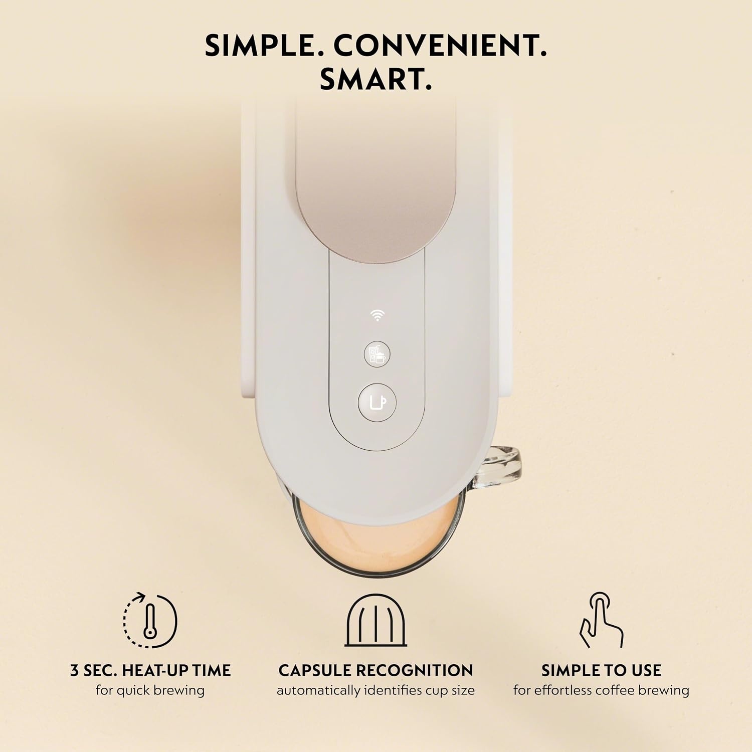 image:imageNespresso Vertuo Up Coffee amp Espresso Maker by DeLonghi WhiteWhite